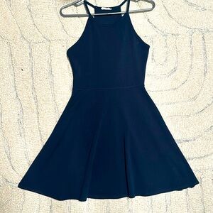 Olivia Rae navy blue racerback dress
